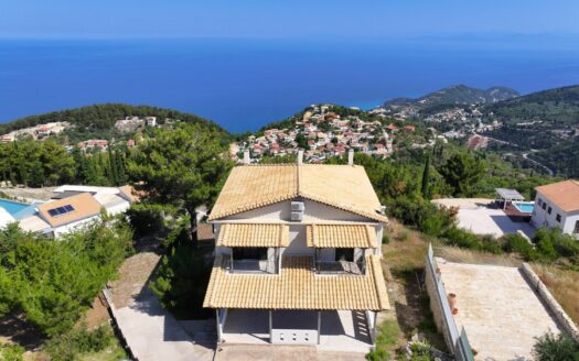 327 – Hilltop Property with Sunset Sea Views in Kalamitsi