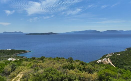 3 Adjacent Sea-View Plots in Sivota